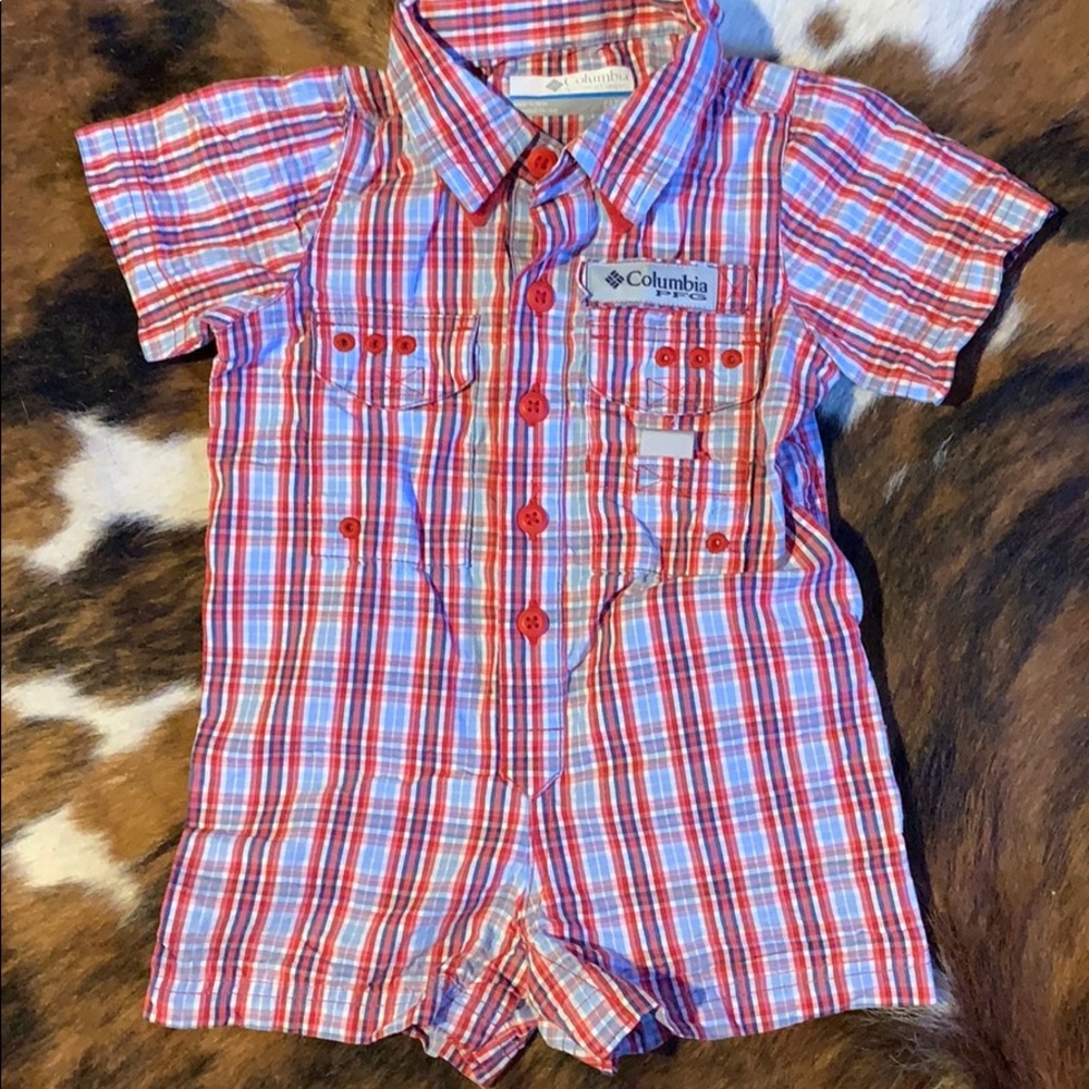 Columbia Bonehead Romper For Babies 0-3